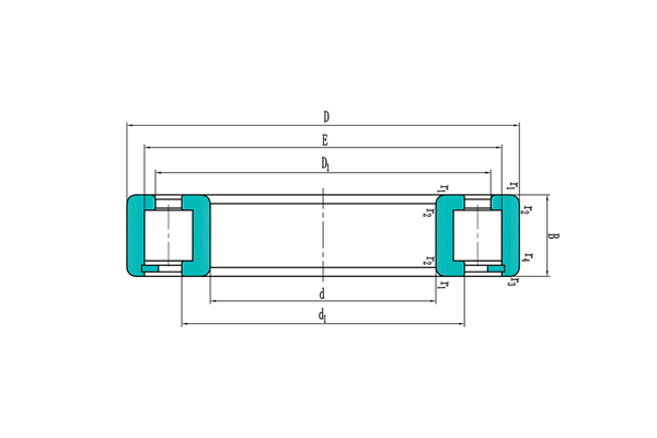 The Structure and Characteristics of Single-row Cylindrical Roller Bearings