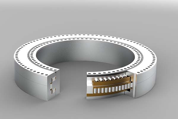 What materials are used for wind turbine main shaft bearings?