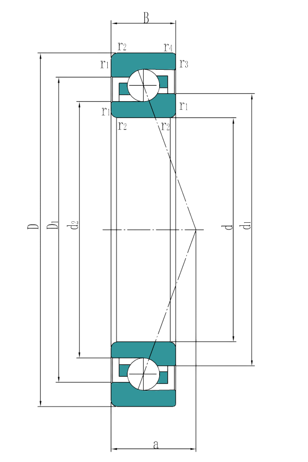 Standard Angular Contact Ball Bearing