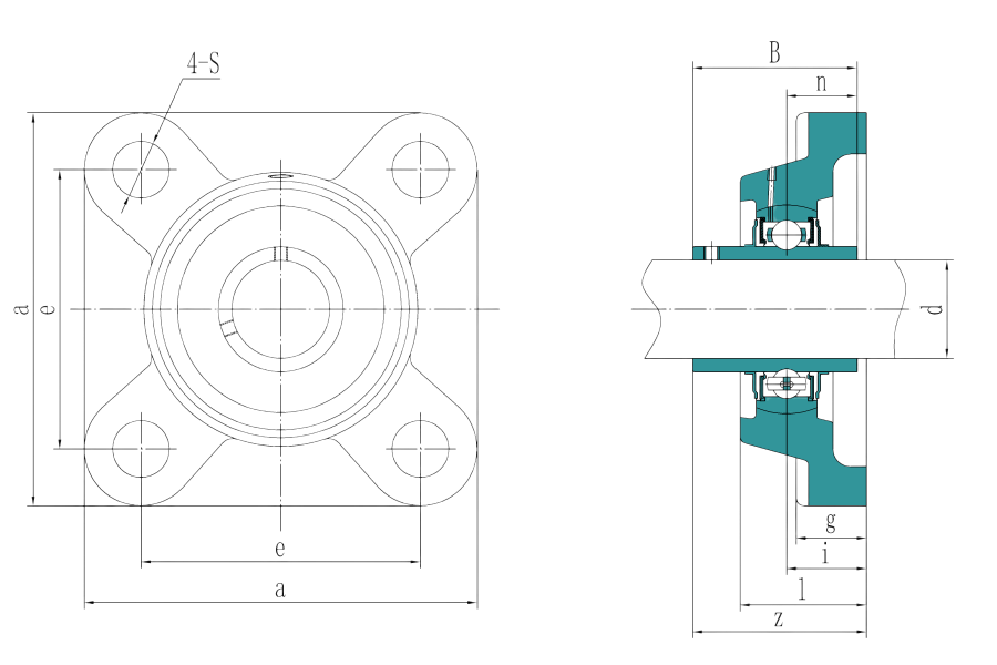 Stainless Steel Bearing Unit