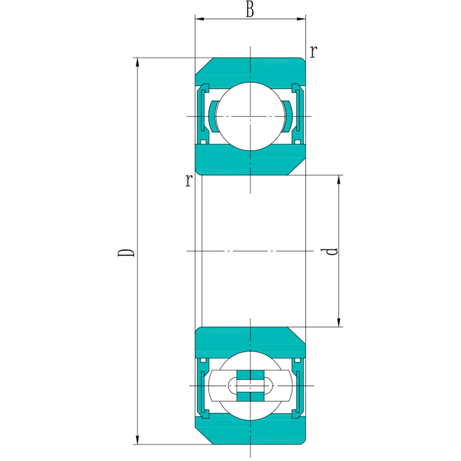 Bicycle bearing series