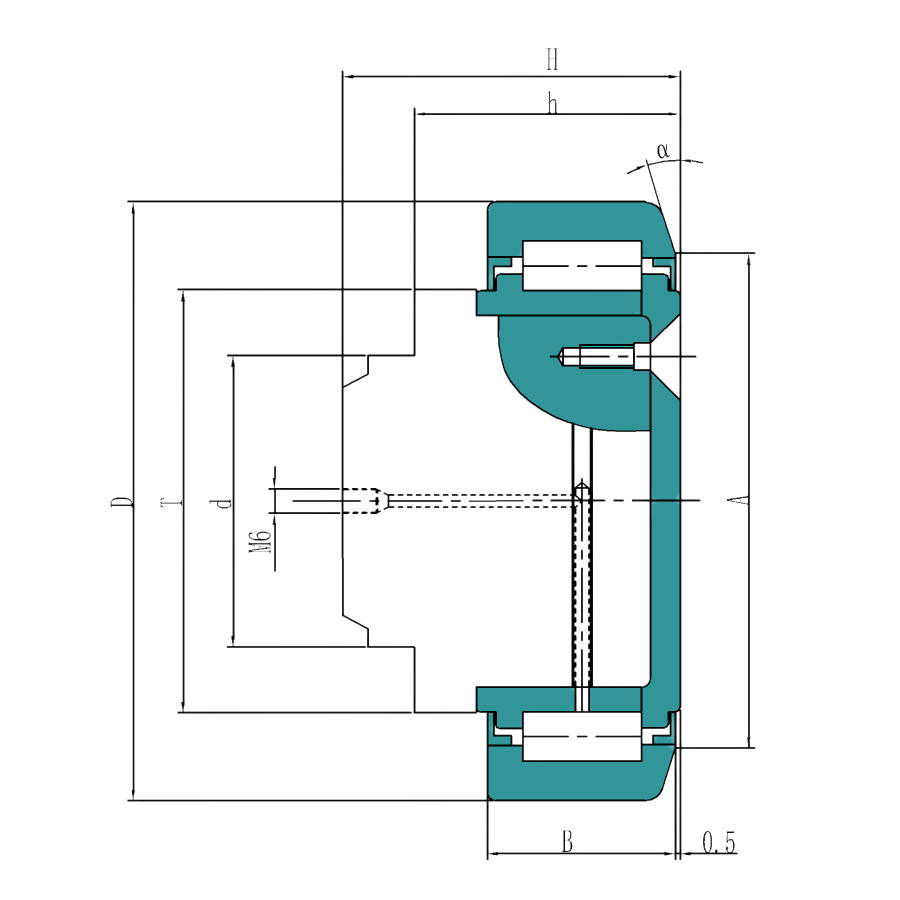 Precision Radial Bearing Type PR