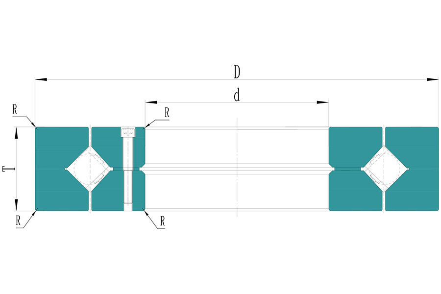 Cross Tapered Roller Bearing-Metric