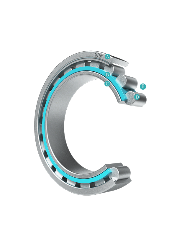 Standard single row cylindrical roller bearings