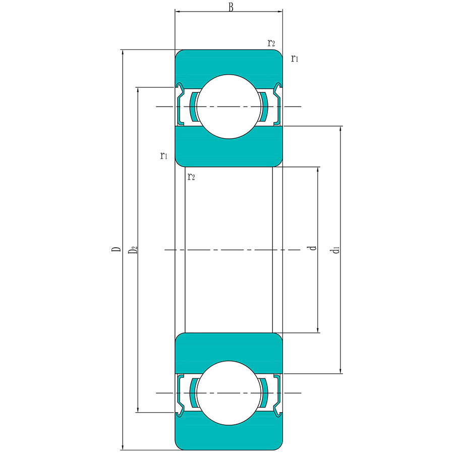 Stainless Steel Deep Groove Ball Bearing