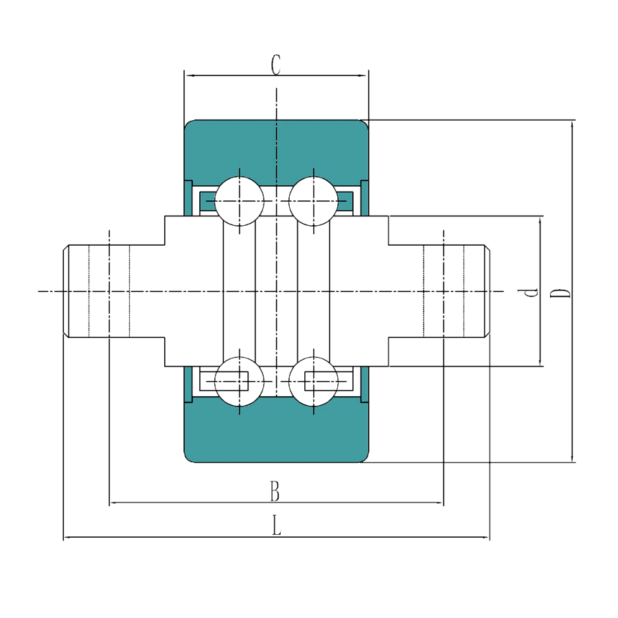 Forklift Side Roller Bearings