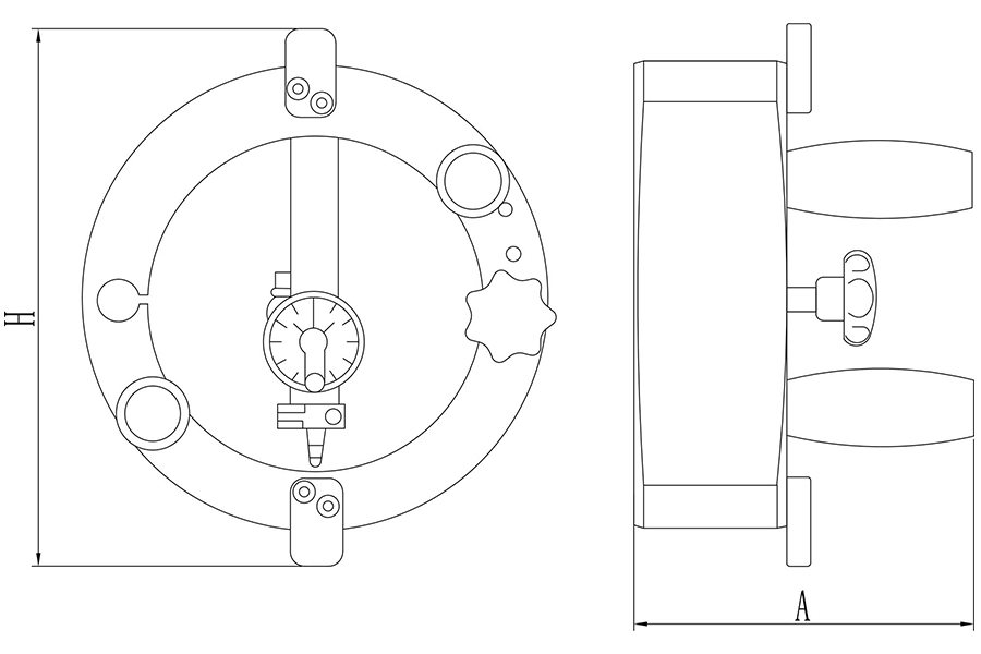 GB 49 internal clearance gauges for cylindrical roller bearings