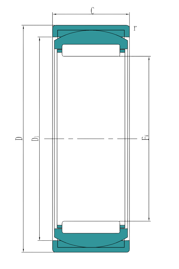 Alignment Needle Roller Bearings, Without An Inner Ring