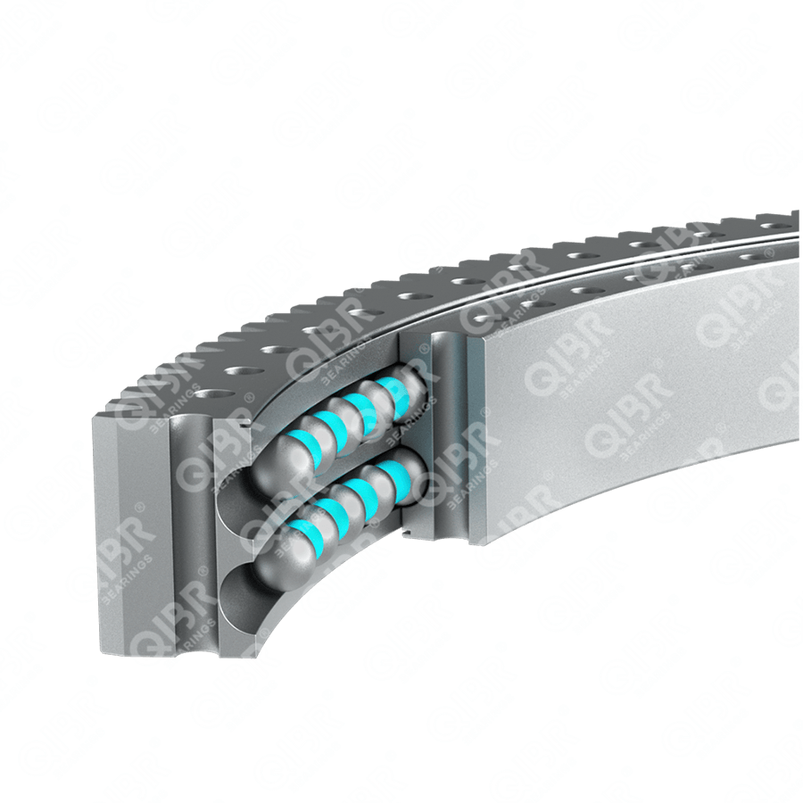 Double-row Ball Slewing Bearing with Same Ball Diameters