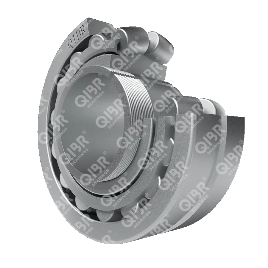 Double row Spherical roller bearing with a withdrawal sleeve