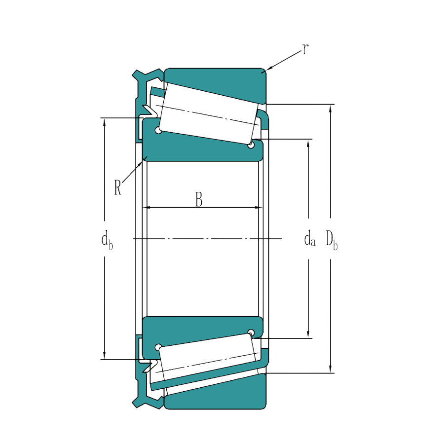 Single row Tapered roller bearings-Type TSL