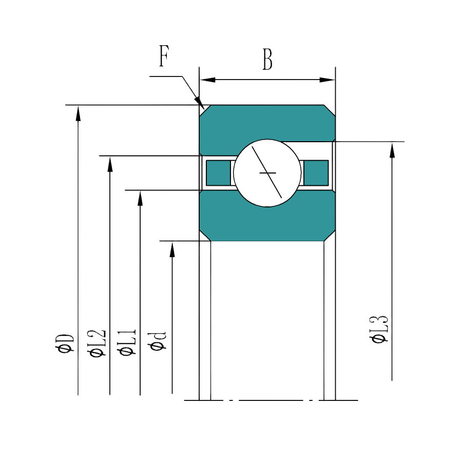 Endurakote – Plated Thin-Section Ball Bearing