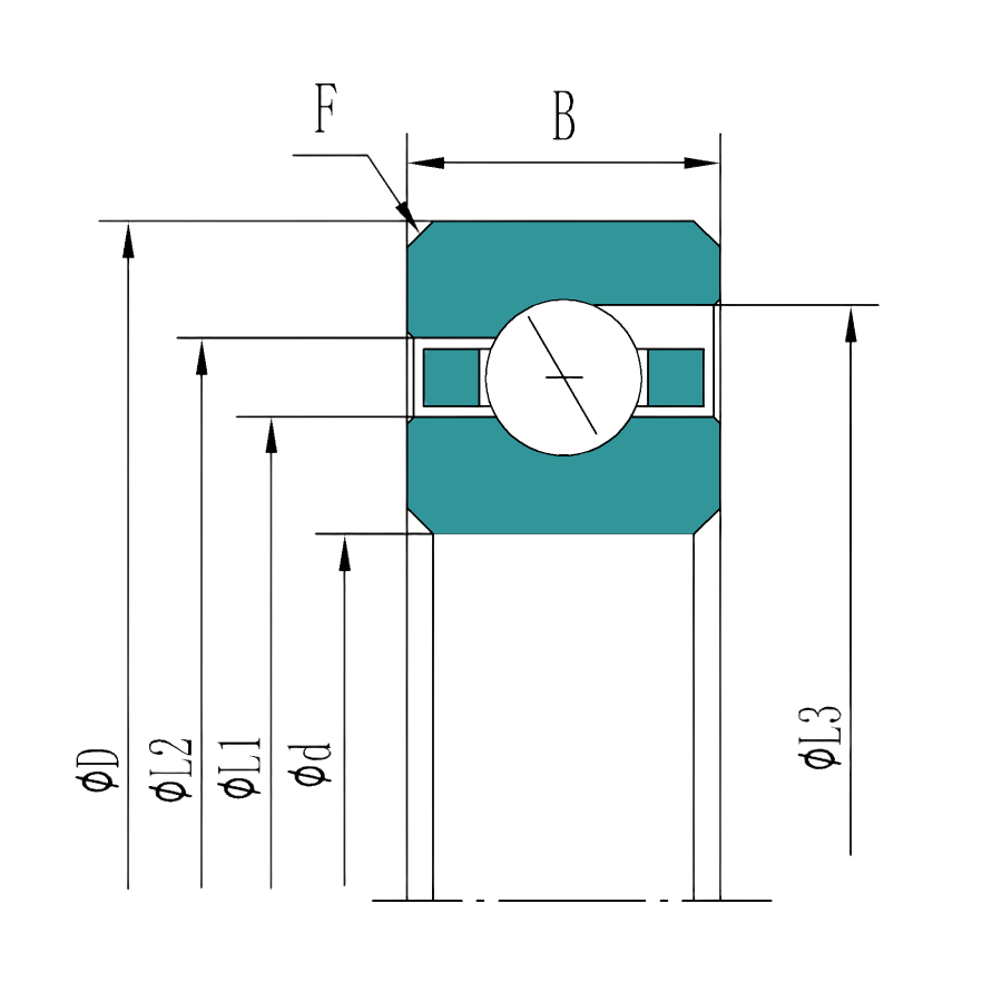 Metric Thin-Section Ball Bearing Series