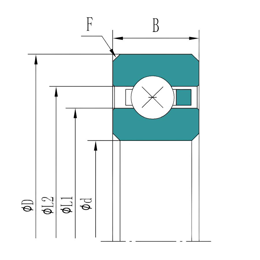 Standard Inch Thin-Section Ball Bearing Series – Open Type X