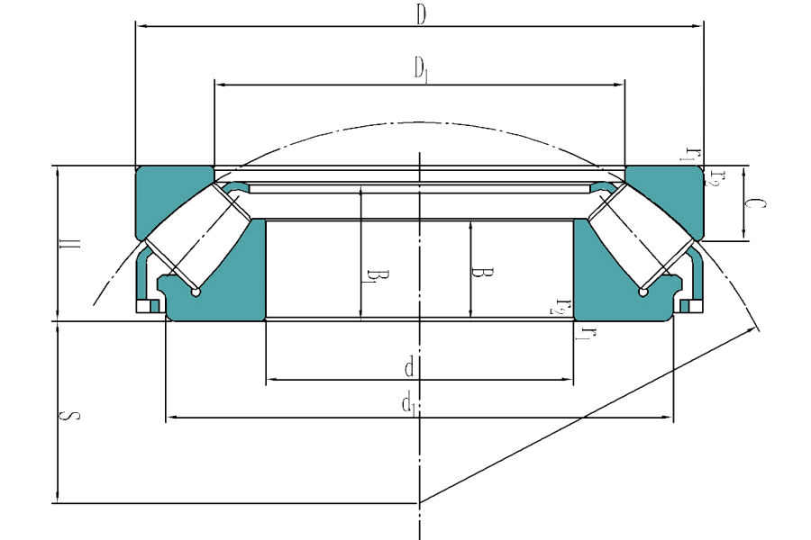 Spherical roller thrust bearings